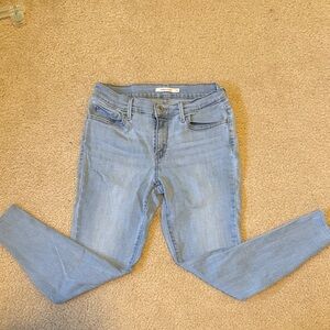 Levi’s 710 Super Skinny Women's Light Blue Jeans